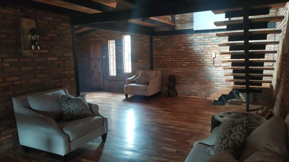 Living area of the main house