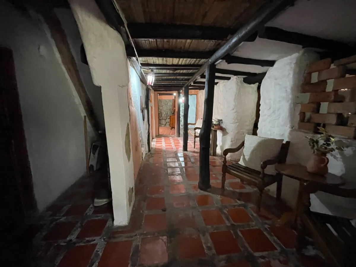 Stone-and-tile passageways